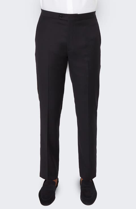 Tuxedo Pants With Satin Stipe | Books Bothes