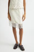 Wales Bonner Triumph Beaded Silk Organza Skirt