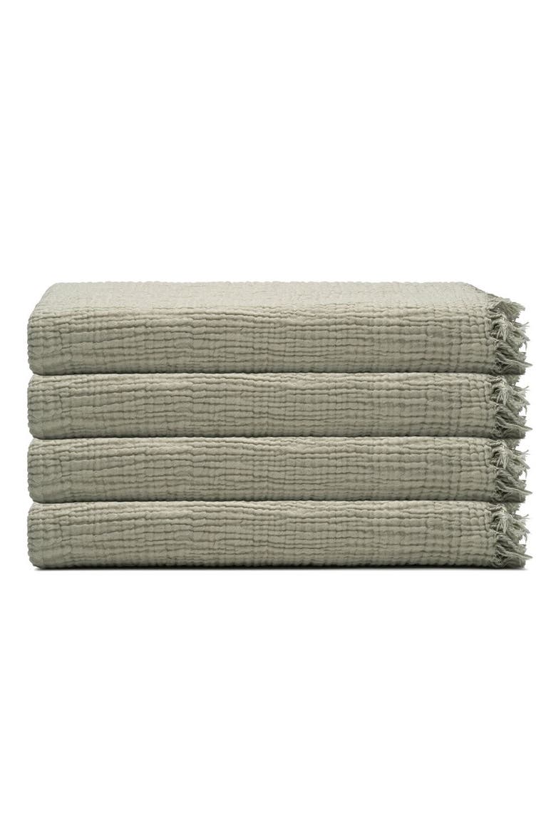 Soho Supersoft Hand / Kitchen Towel Bundle, Main, color, Olive