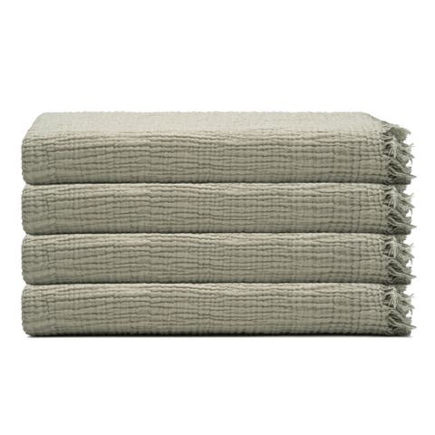 Soho Supersoft 4-Layer Cotton Gauze Hand Towel Bundle