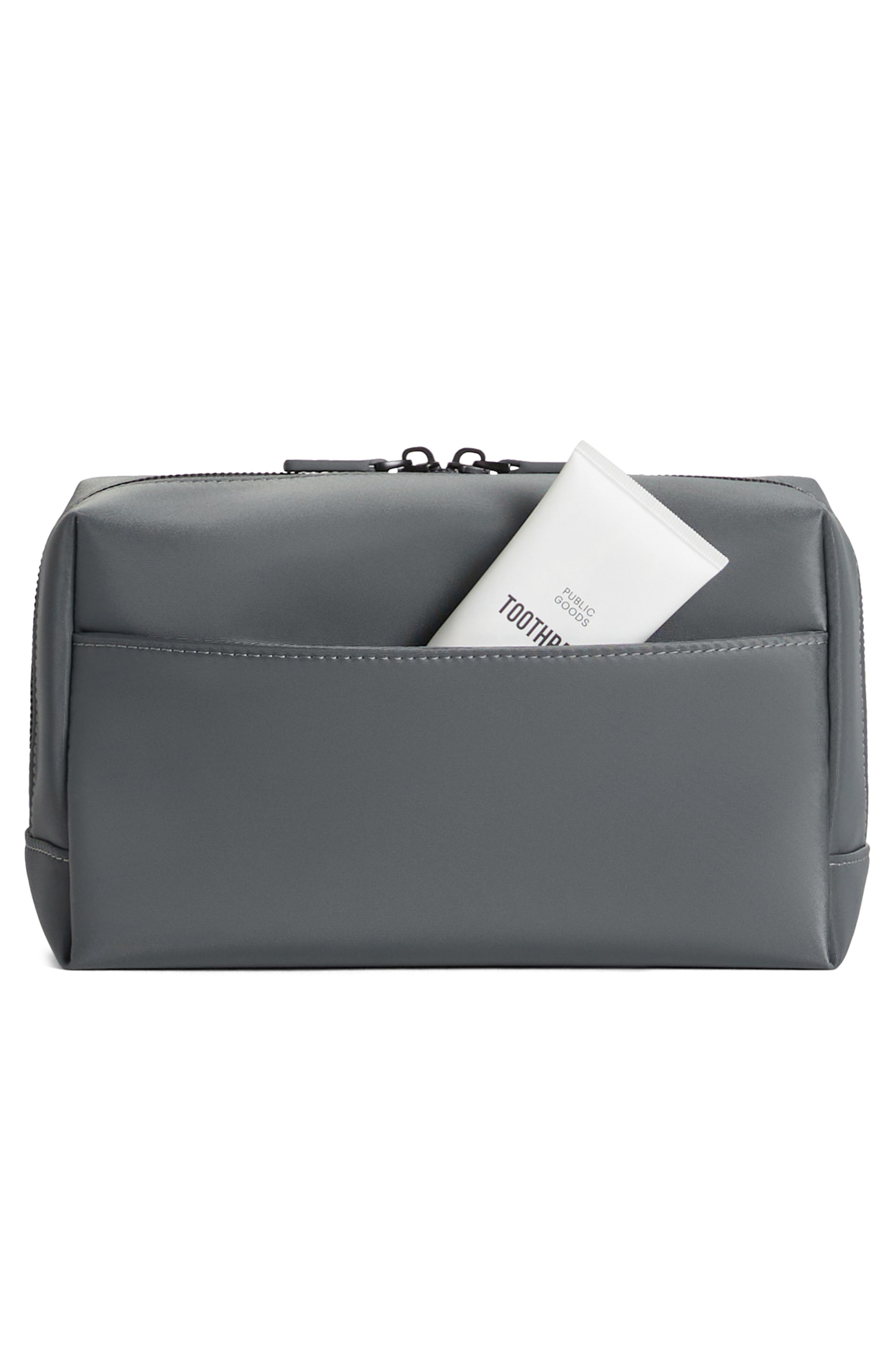 Monos Large Metro Toiletry Case, Alternate, color, Dover Grey