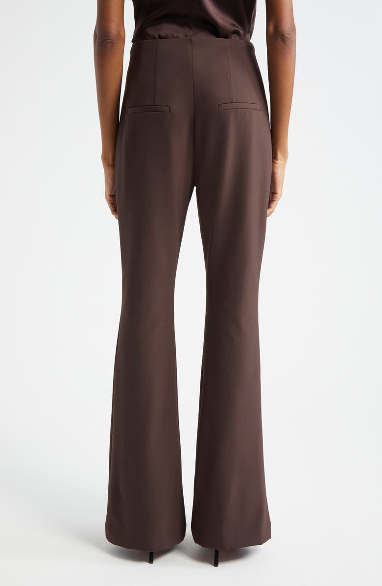 Veronica Beard Tindaya Pintuck Pleat Flare Leg Pants, Alternate, color,