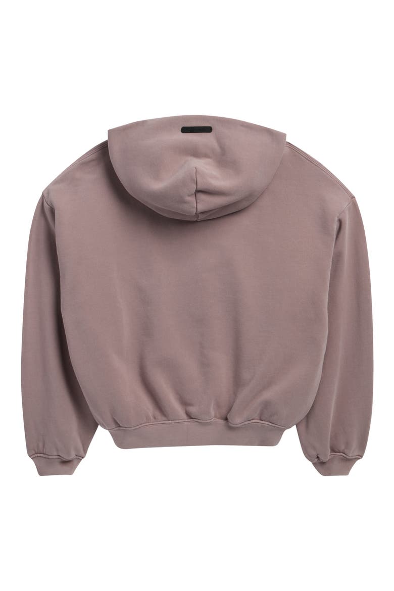 Kids' '90s Campus Logo Graphic Hoodie, Alternate, color, FADED MAUVE