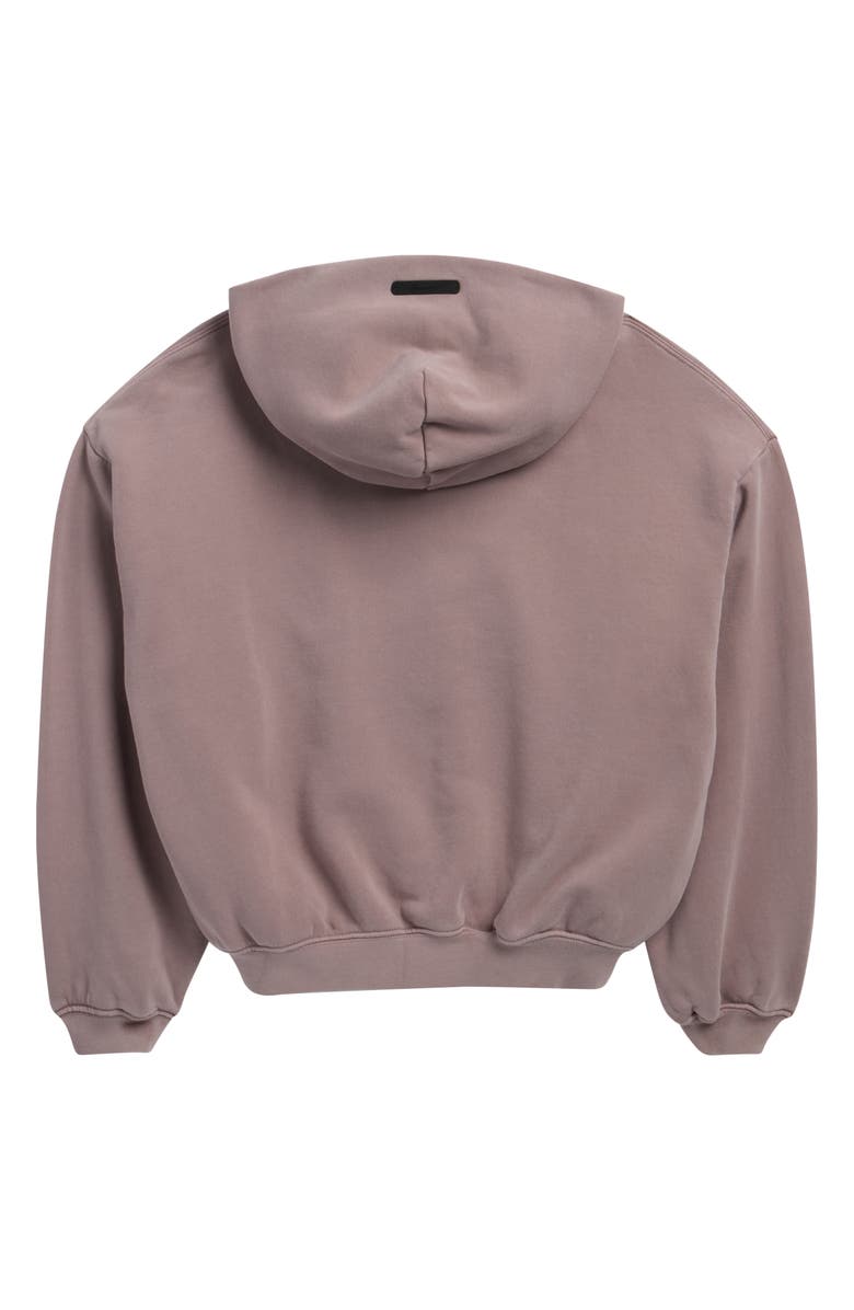 Fear of God Essentials Kids' '90s Campus Logo Graphic Hoodie, Alternate, color, Faded Mauve