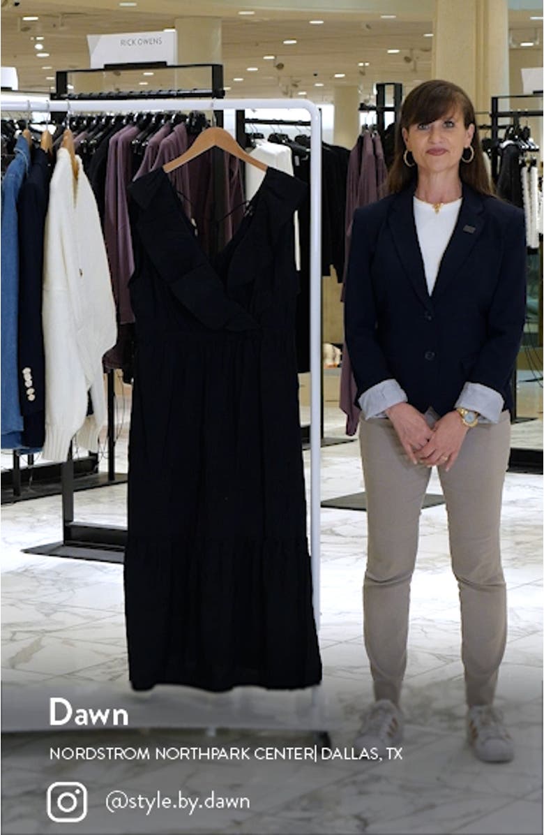 Ruffle Sleeveless Maxi Dress, sales video thumbnail