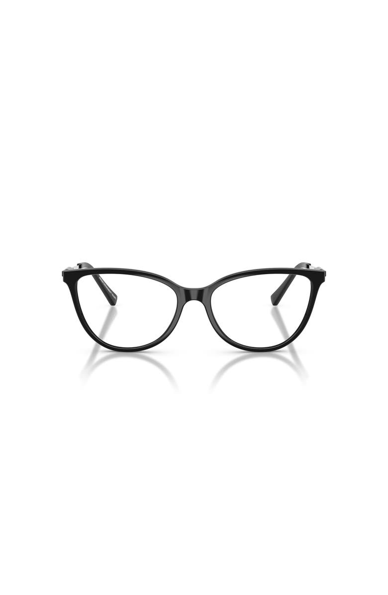 Armani Exchange 54mm Cat Eye optical glasses, Alternate, color, Black