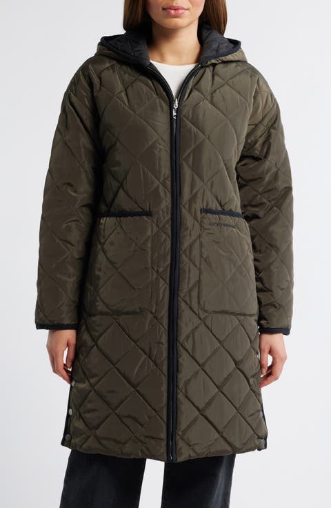 Hooded Reversible Puffer Parka