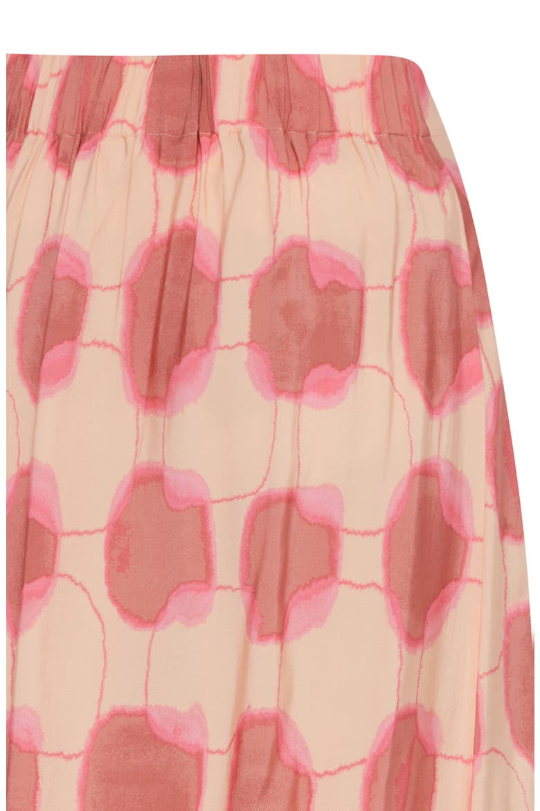 Hanva Tulip Hem Skirt, Alternate, color, PINK TYE DYE MIX