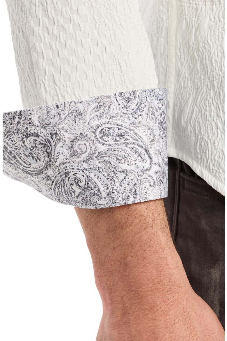 Devonshire Long Sleeve Woven Shirt, Alternate, color, WHITE