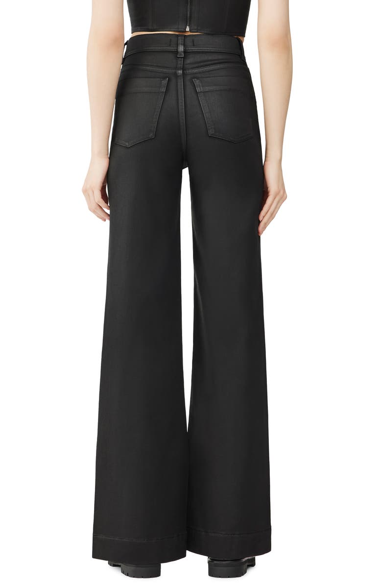 DL1961 Hepburn Coated High Waist Wide Leg Jeans, Alternate, color, 
