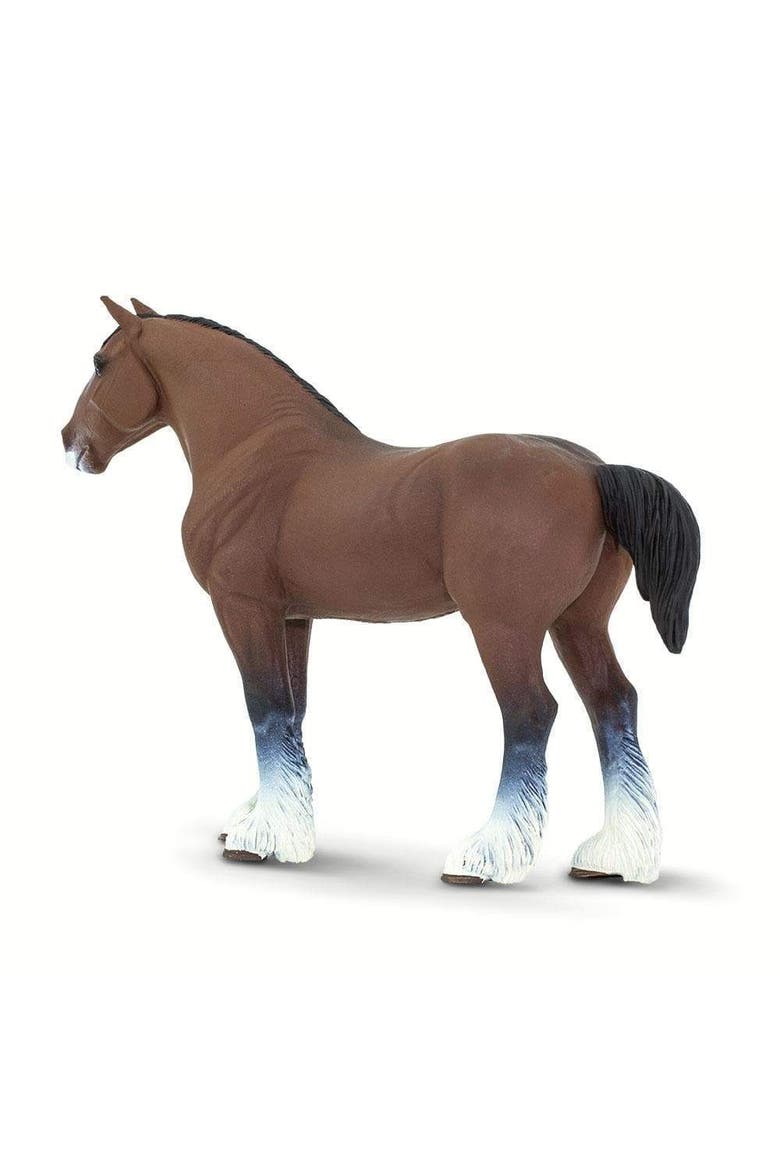 Clydesdale Stallion Horse Toy, Alternate, color, None