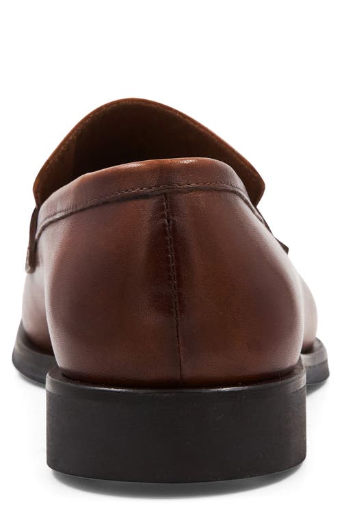 Bruno Magli Raging Penny Loafer In Cognac Burnished