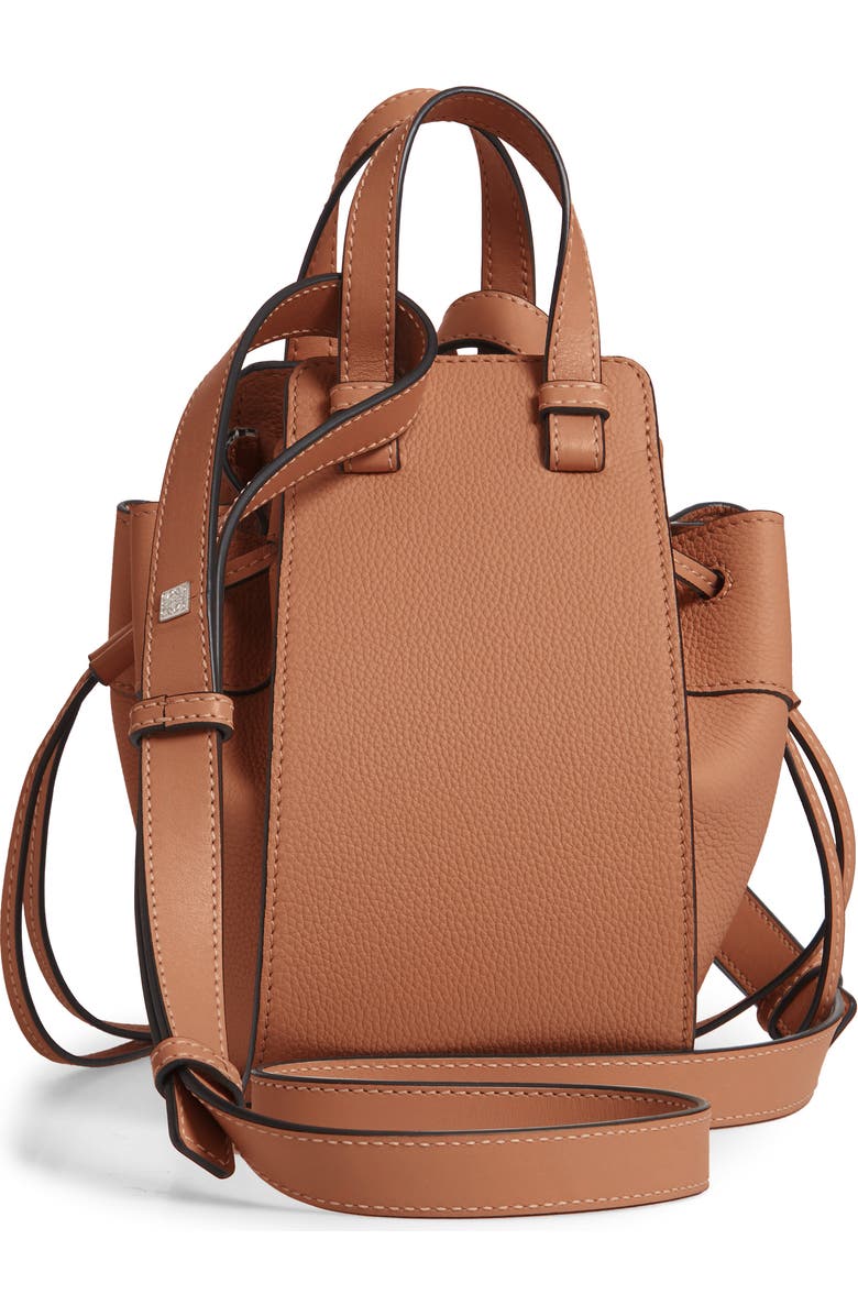 Loewe Mini Hammock Calfskin Leather Hobo Bag, Alternate, color,