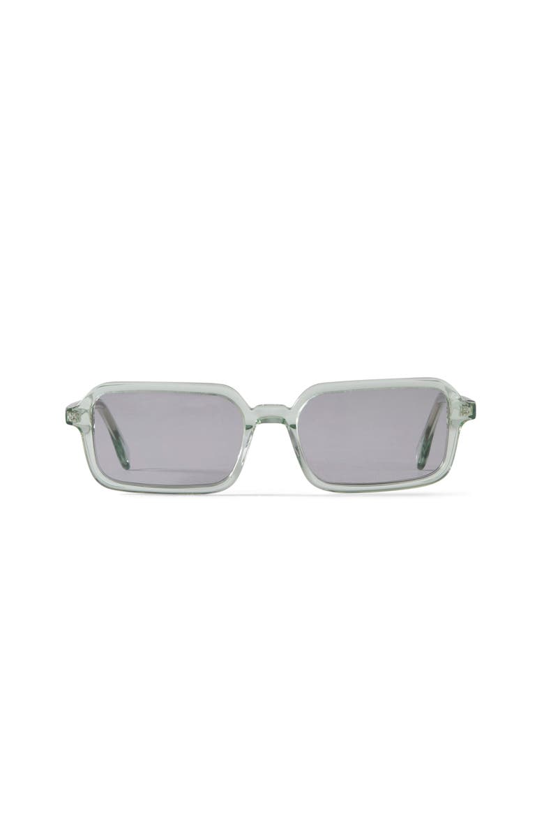 Lou Sunglasses, Main, color, Clear / Green