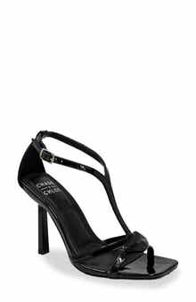 CHASE AND CHLOE Ankle Strap Stiletto Sandal