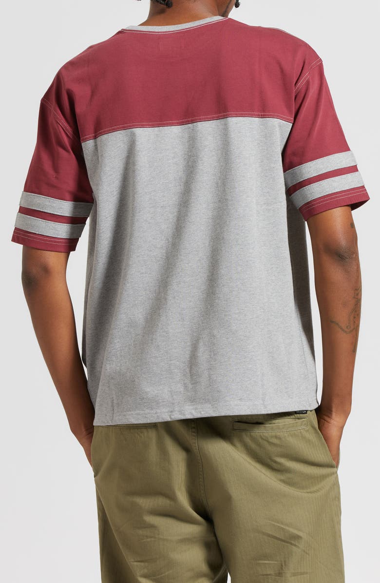 Brixton Varsity Football Heavyweight T-Shirt, Alternate, color, 