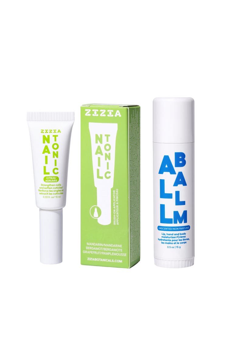 Citrus Nail Tonic + Unscented All Balm Stick, Main, color, None