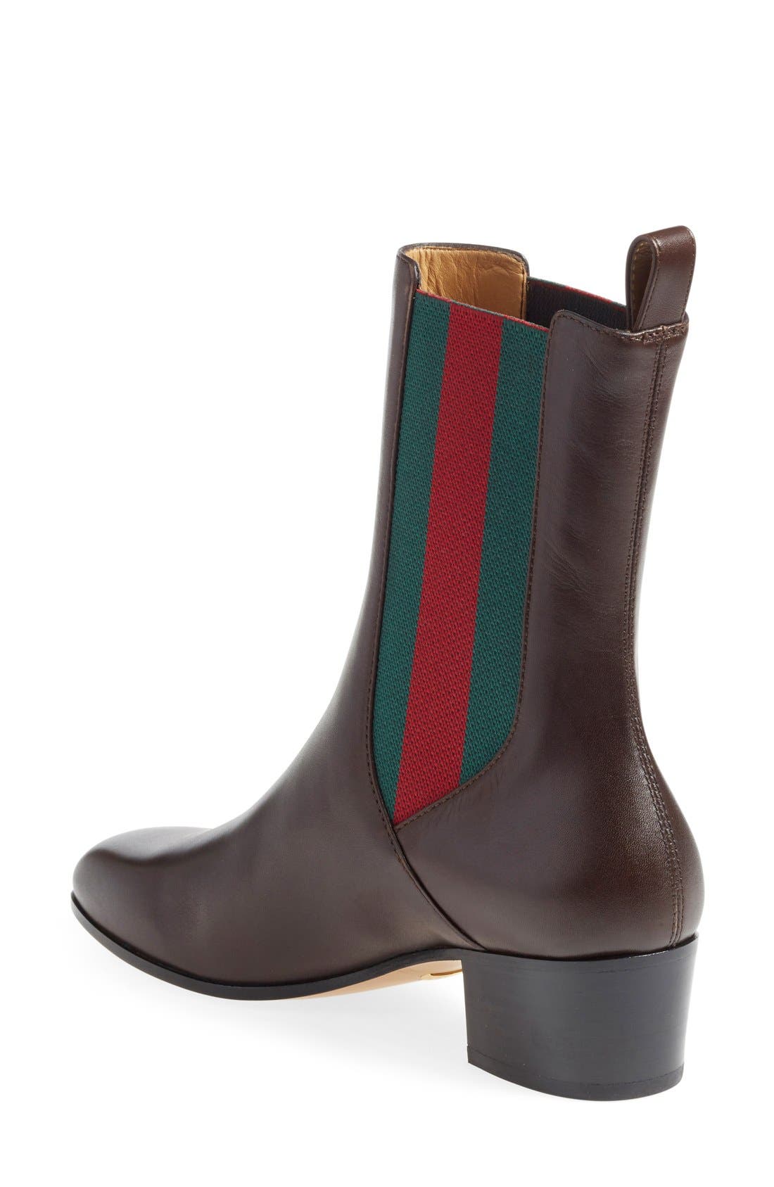 Gucci 'Karen' Slip-On Bootie, Alternate, color, 