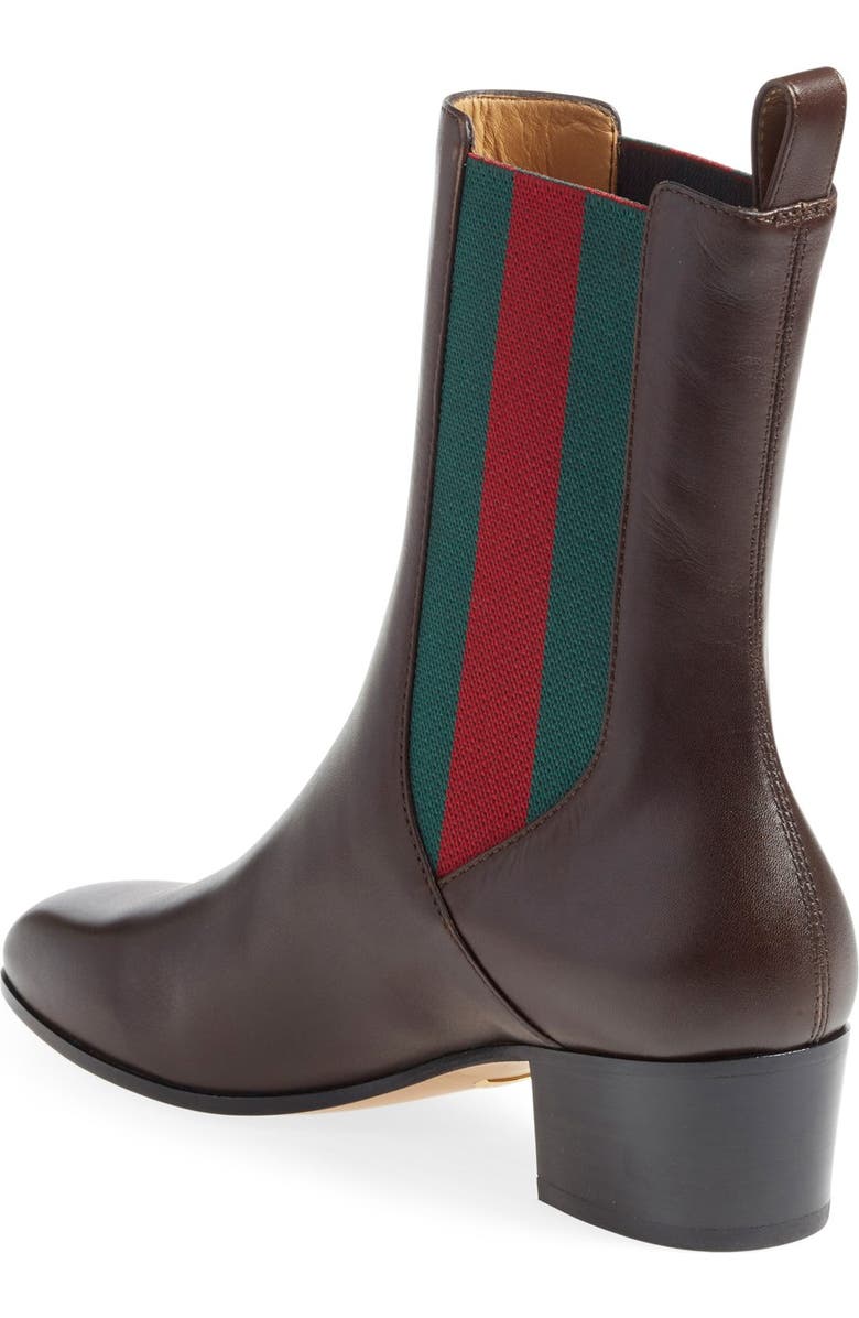 Gucci 'Karen' Slip-On Bootie, Alternate, color,