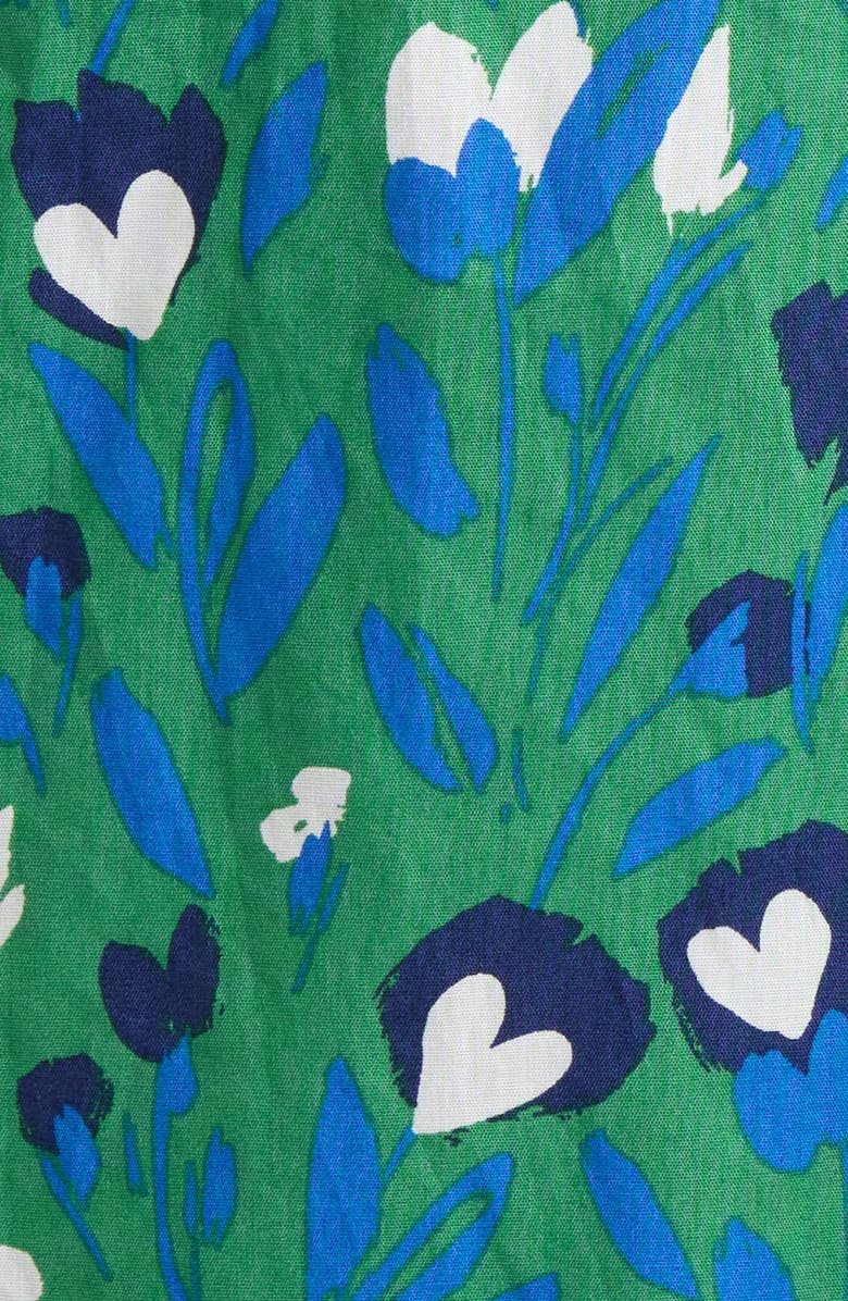 SUGARLIPS Laury Floral Print Belted Dress, Alternate, color, Kelly-Multi