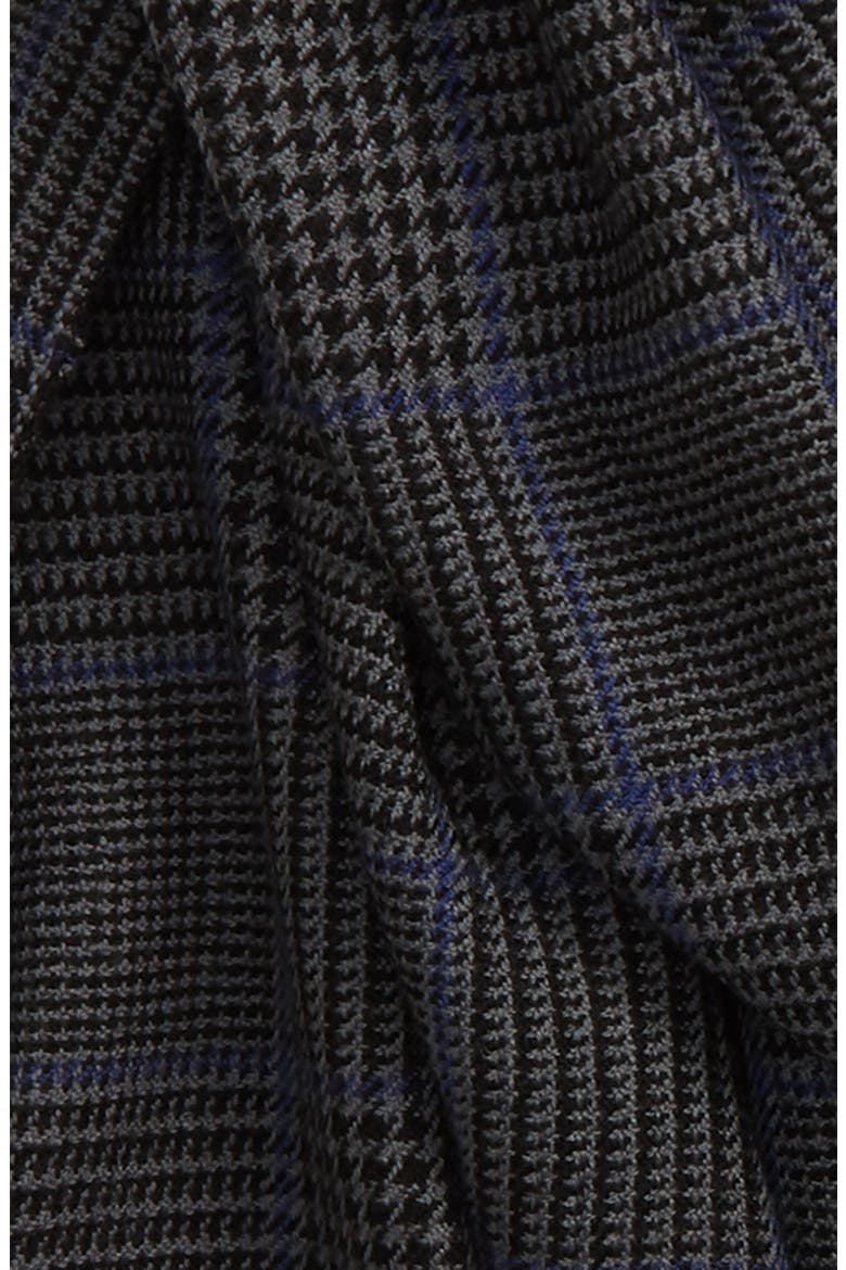 Merino Wool Scarf, Alternate, color, CHARCOAL/BLACK