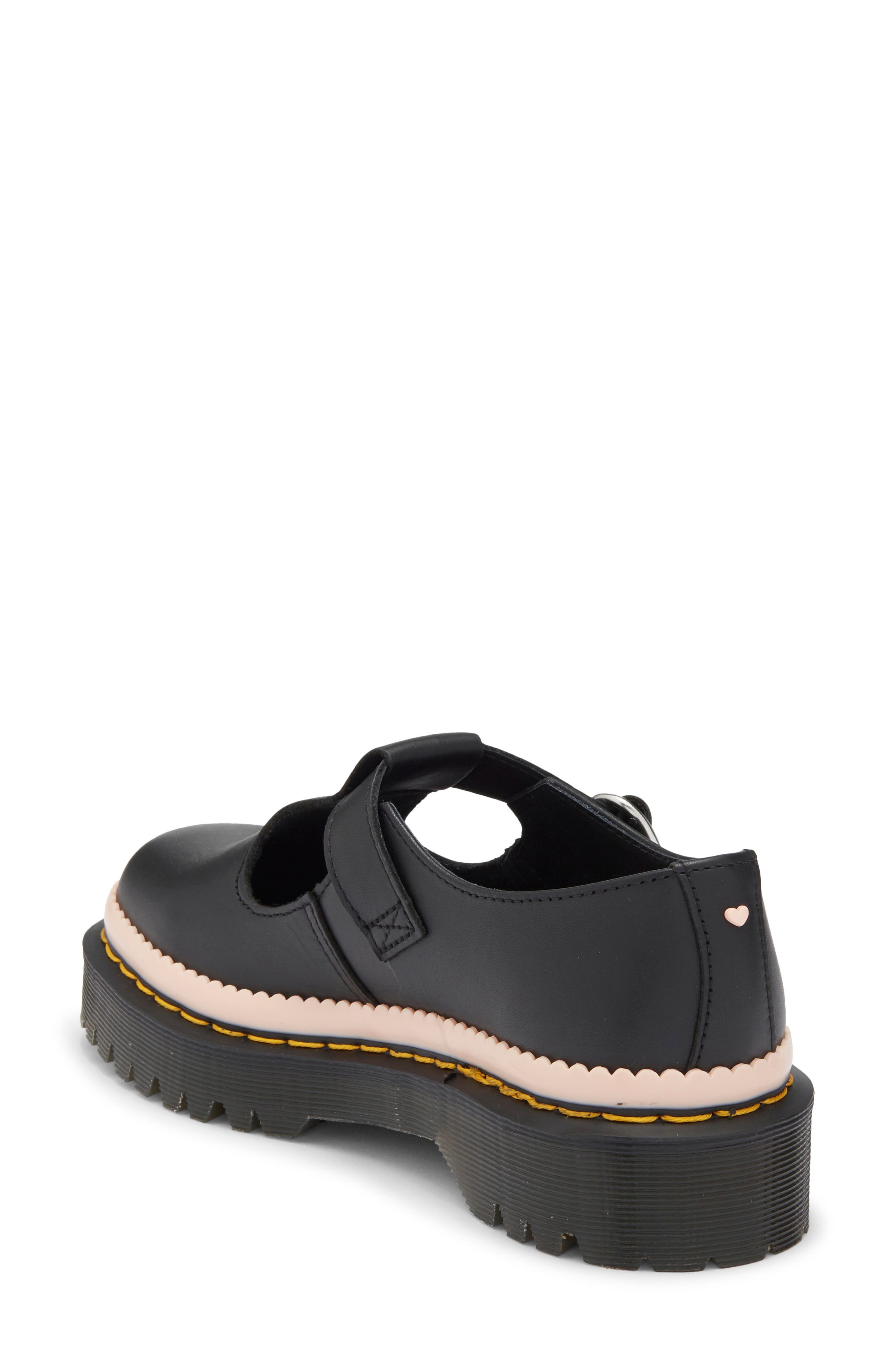 Dr. Martens Polley Bex Platform Mary Jane Shoe, Alternate, color, Black