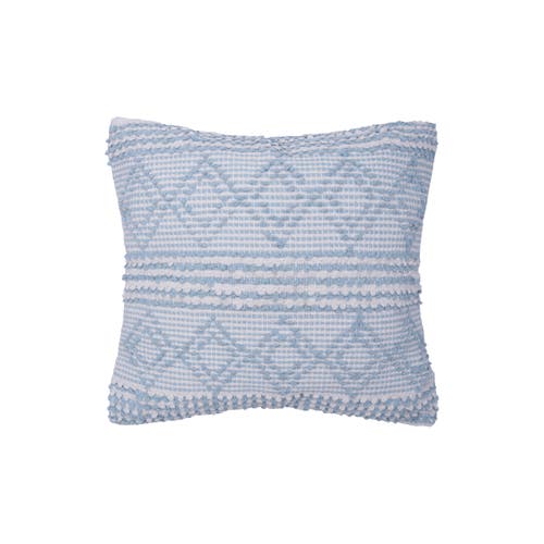 Carol & Frank Trinity Throw Pillow In Blue