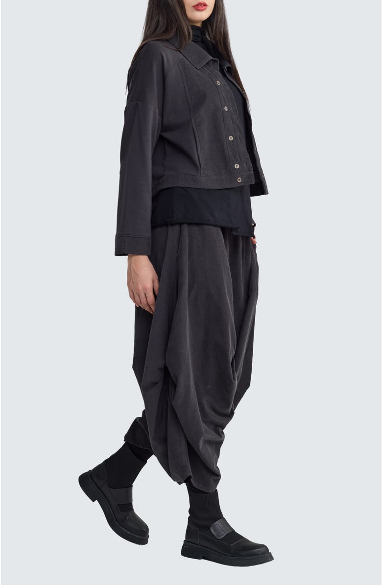 LUUKAA Noira Pleated Balloon Pants, Alternate, color, Mink Color