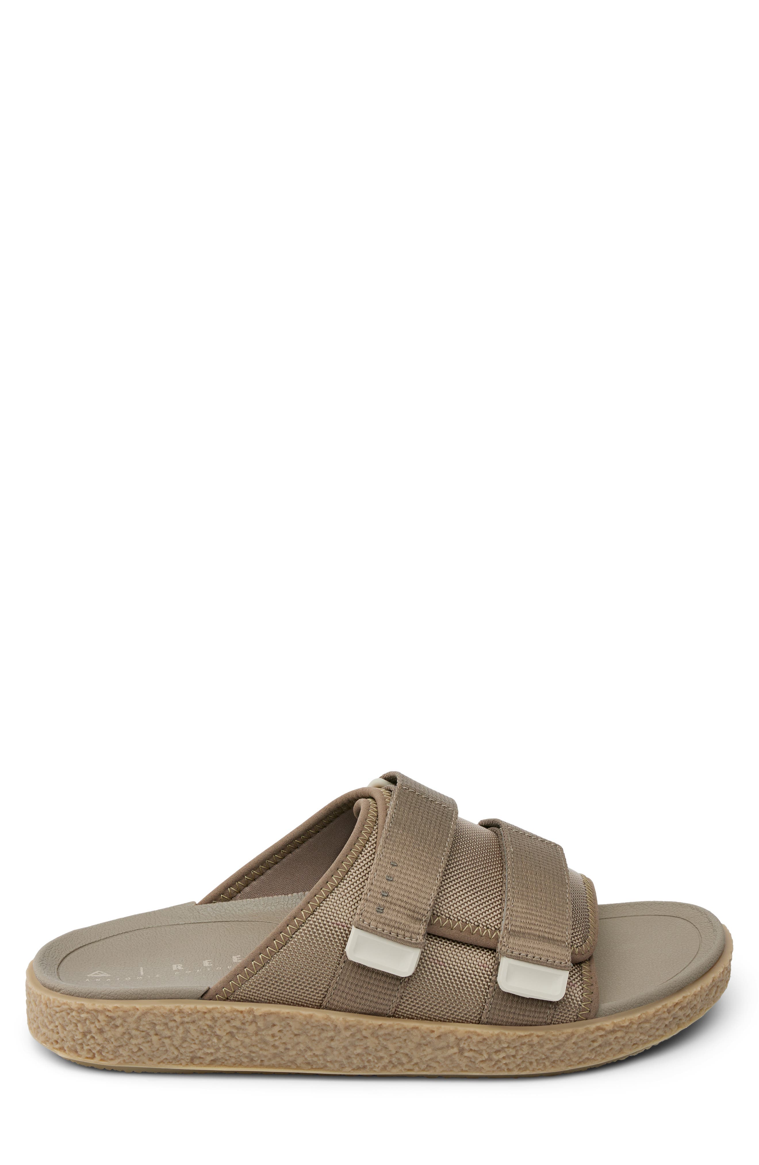 Reef Montauk Slide Sandal, Alternate, color, Tan