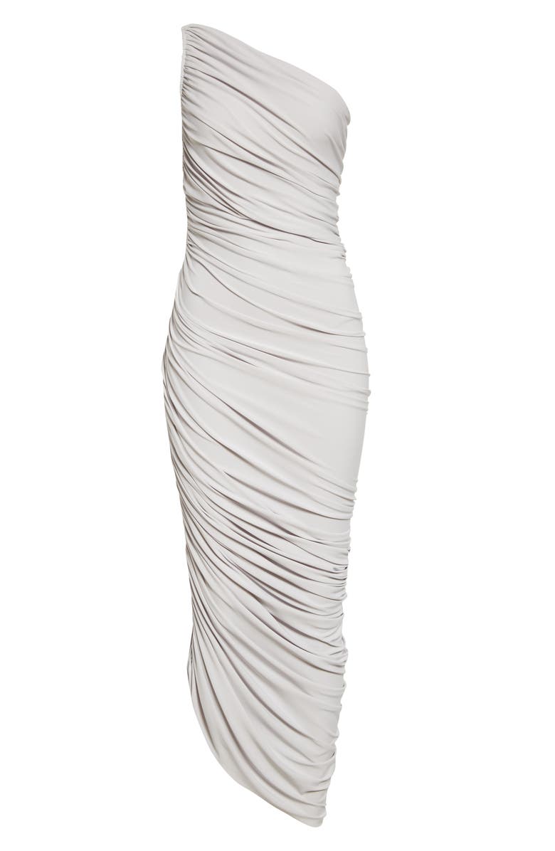 Norma Kamali Diana One-Shoulder Gown, Alternate, color, 