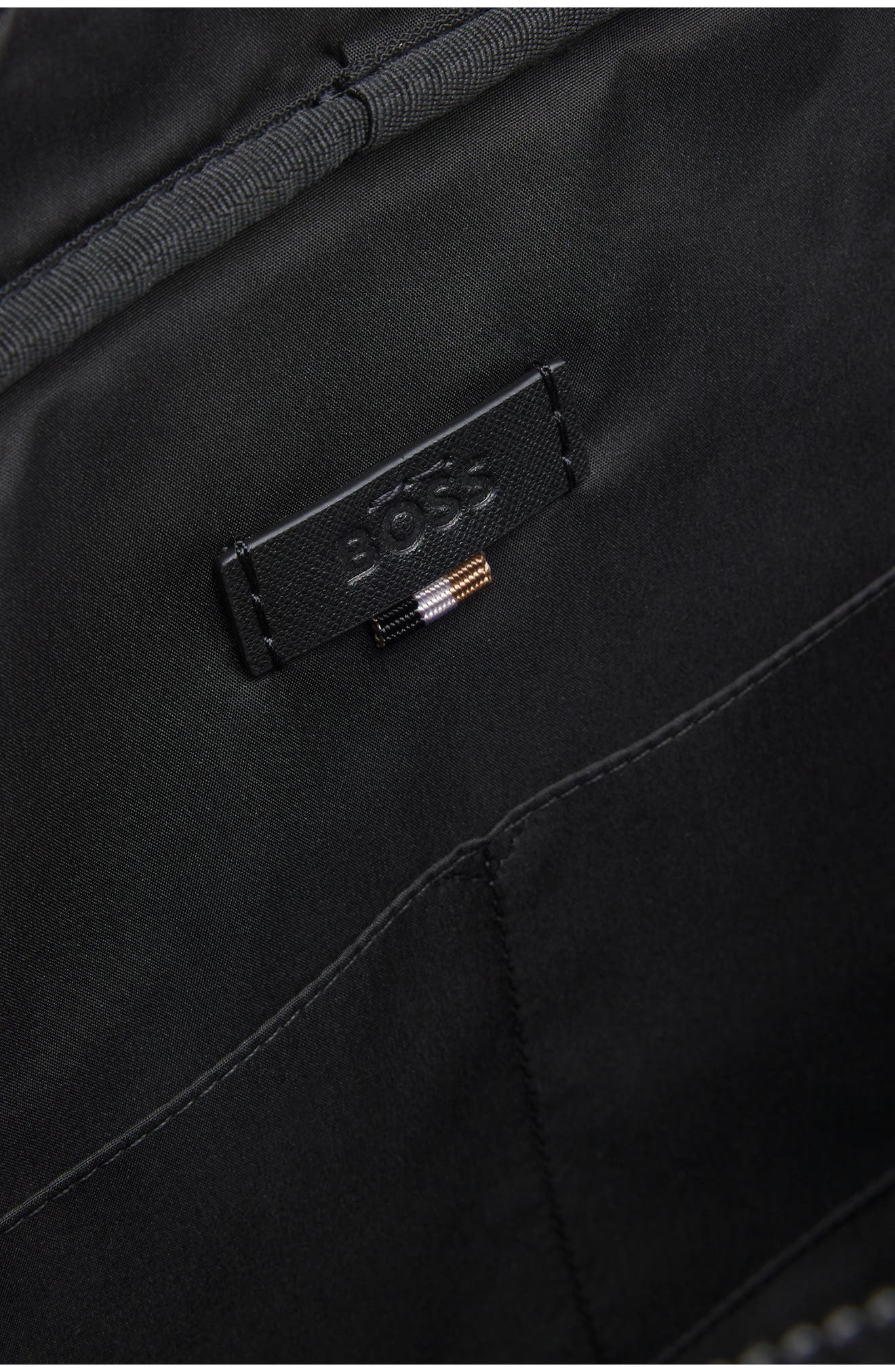 HUGO Zair Bonded Leather Document Case, Alternate, color, 