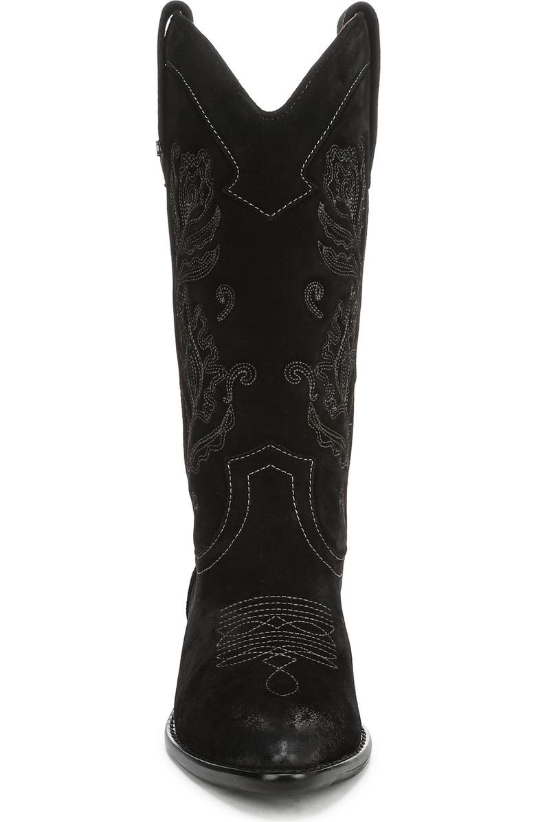 Sam Edelman Rue Western Boot, Alternate, color, Black