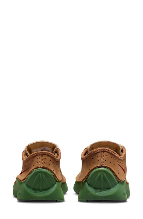 Nike Air Superfly Perforated Nubuck And Suede Sneakers In Brown