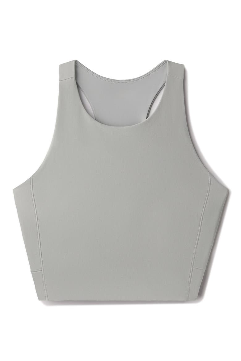Revive Longline Bra, Alternate, color, SAGE GRAY