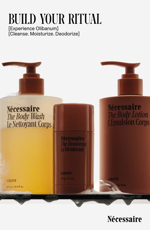 Necessaire Nécessaire Olibanum Eau De Parfum Set In Transparent