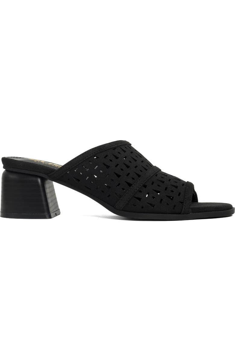 SHUSHOP Eliana Slide Sandal, Alternate, color, Black