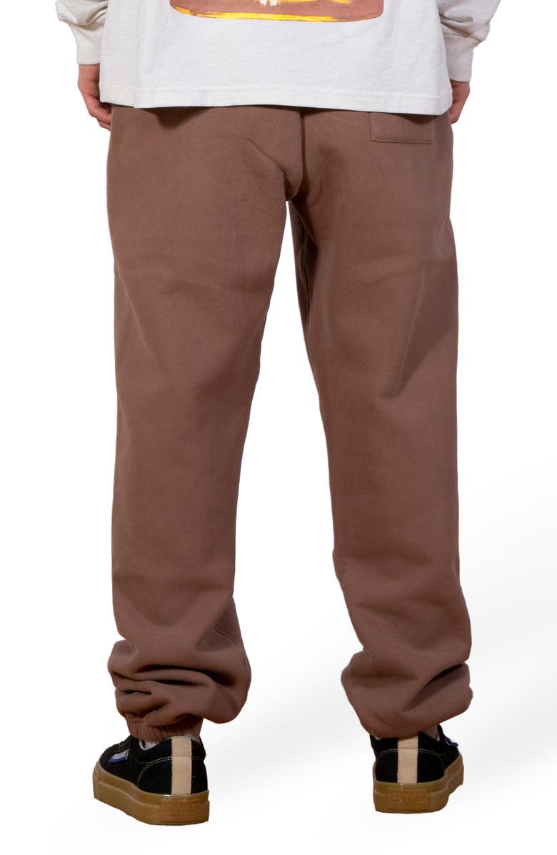 PLEASURES Onyx Logo Joggers, Alternate, color, Brown