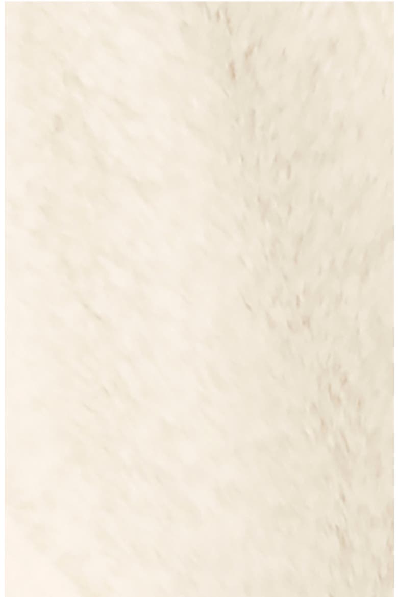Kate Faux Fur Coat, Alternate, color, IVORY