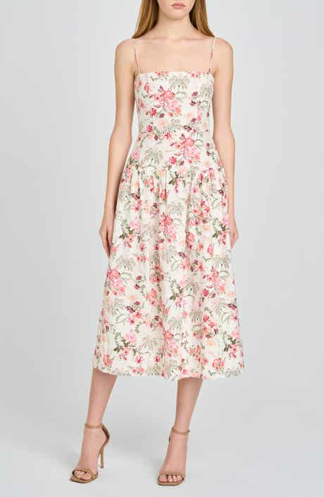 Juliet Floral Midi Dress