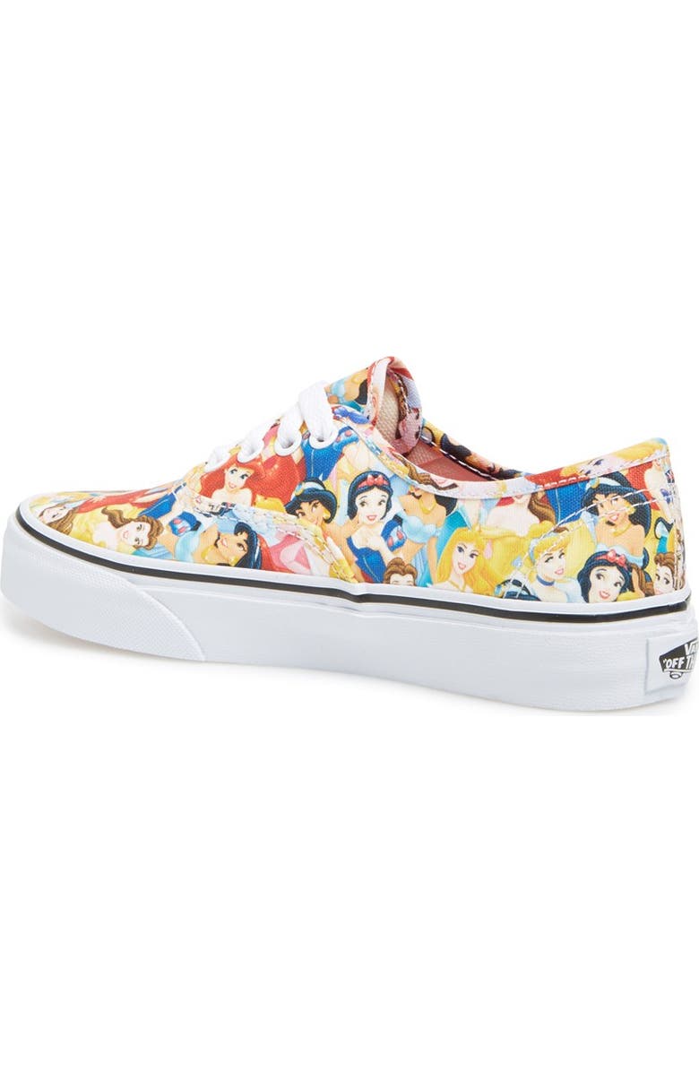 Vans 'Authentic - Disney<sup>®</sup> Princesses' Sneaker, Alternate, color,