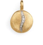 Marco Bicego Jaipur 18K Yellow Gold Medium Diamond Accent Pendant