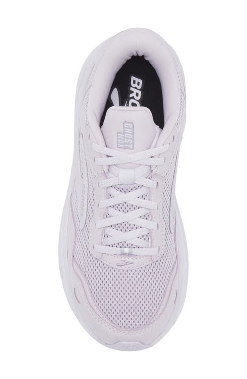 Brooks Ghost Max Se Running Sneaker In Lilac/lavender
