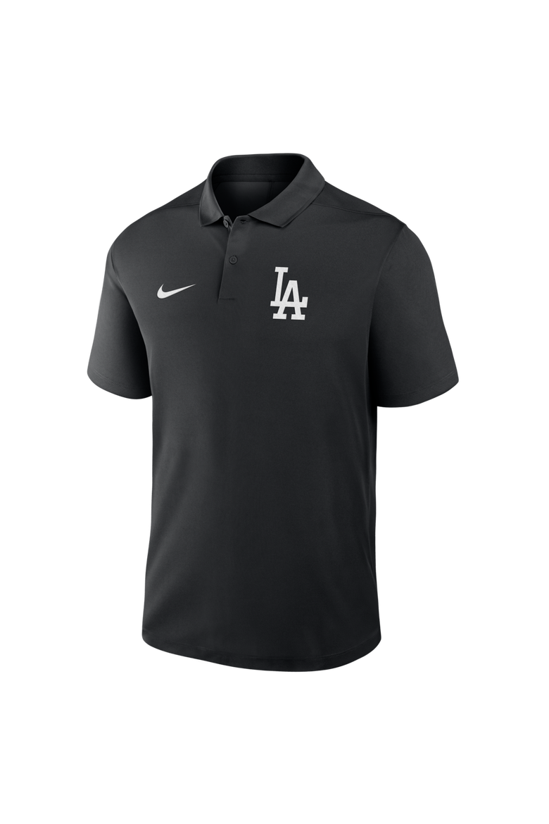 Men's Nike  Black Los Angeles Dodgers Dri-FIT Victory Polo, Alternate, color, Black