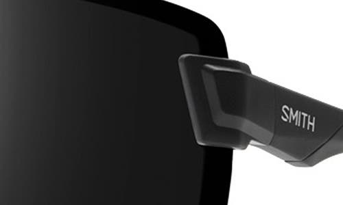 Smith Wildcat 135mm Chromapop™ Shield Sunglasses In Matte Black/black