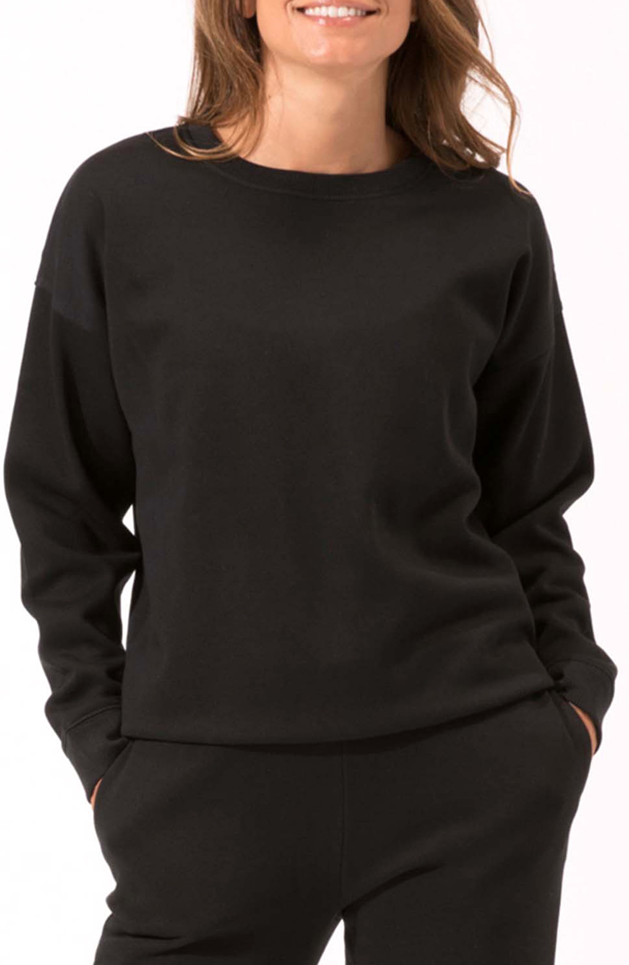 Threads 4 Thought Invincible Organic Cotton Blend Fleece Sweatshirt