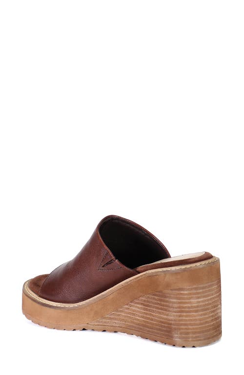 Diba True Cloud Fall Wedge Sandal In Brown