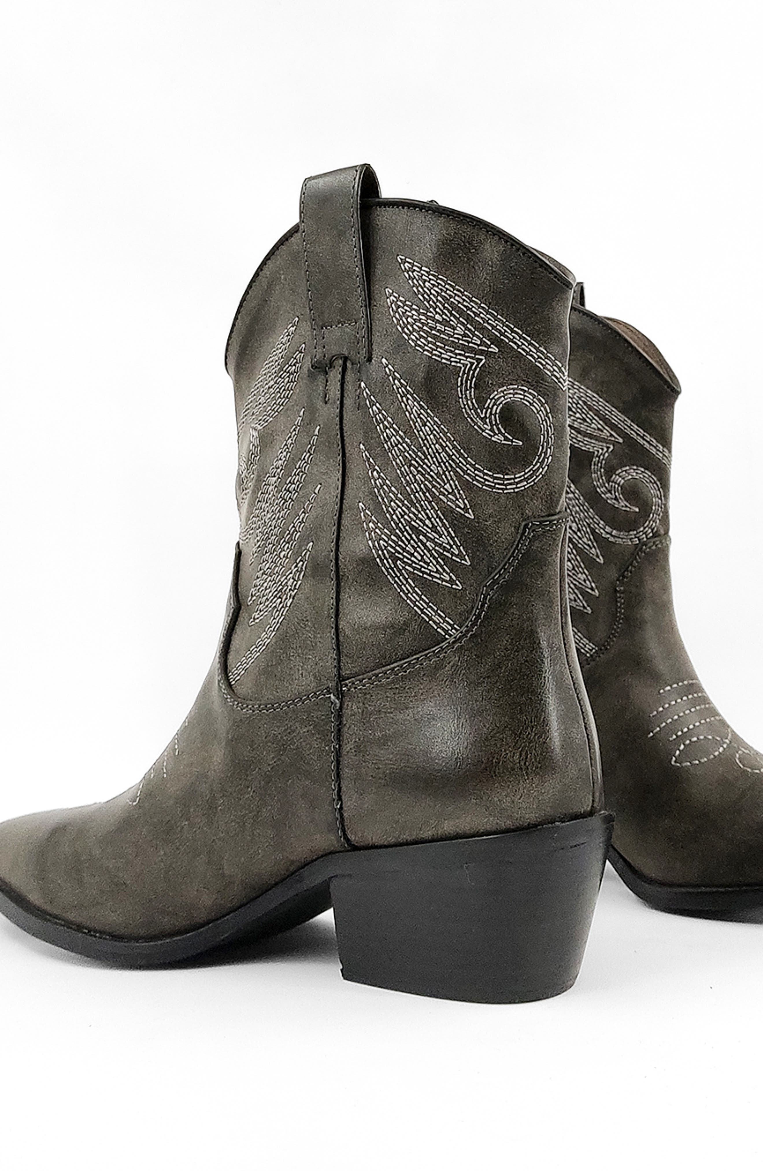 SHUSHOP Zahara Western Bootie, Alternate, color, 