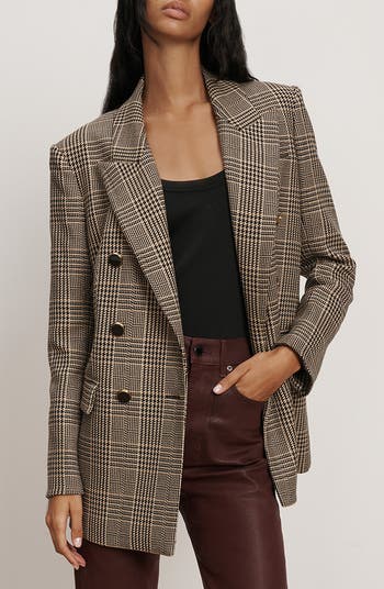 Rhys Houndstooth Check Dickey Jacket