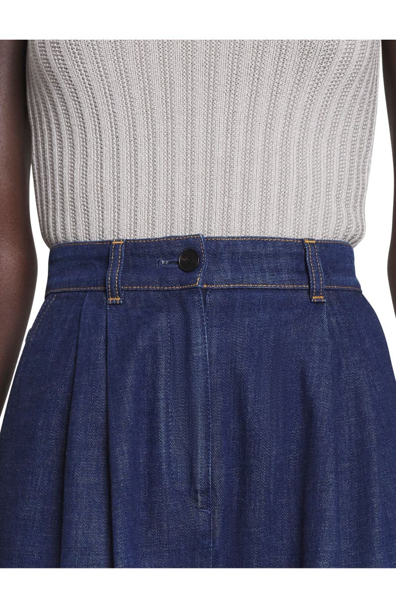 Lanvin Darted Denim Pants, Alternate, color,