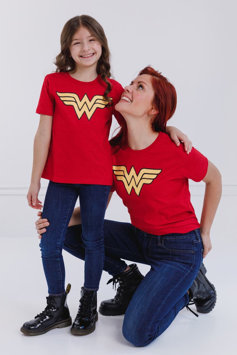 Justice League T-Shirt, Alternate, color, Wonder Woman Crimson